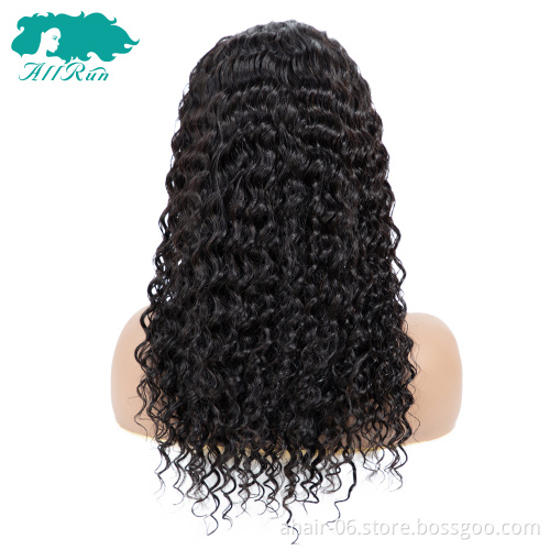 wholesale well made virgin hair mongolia luxury human hair wig long deep wave wig